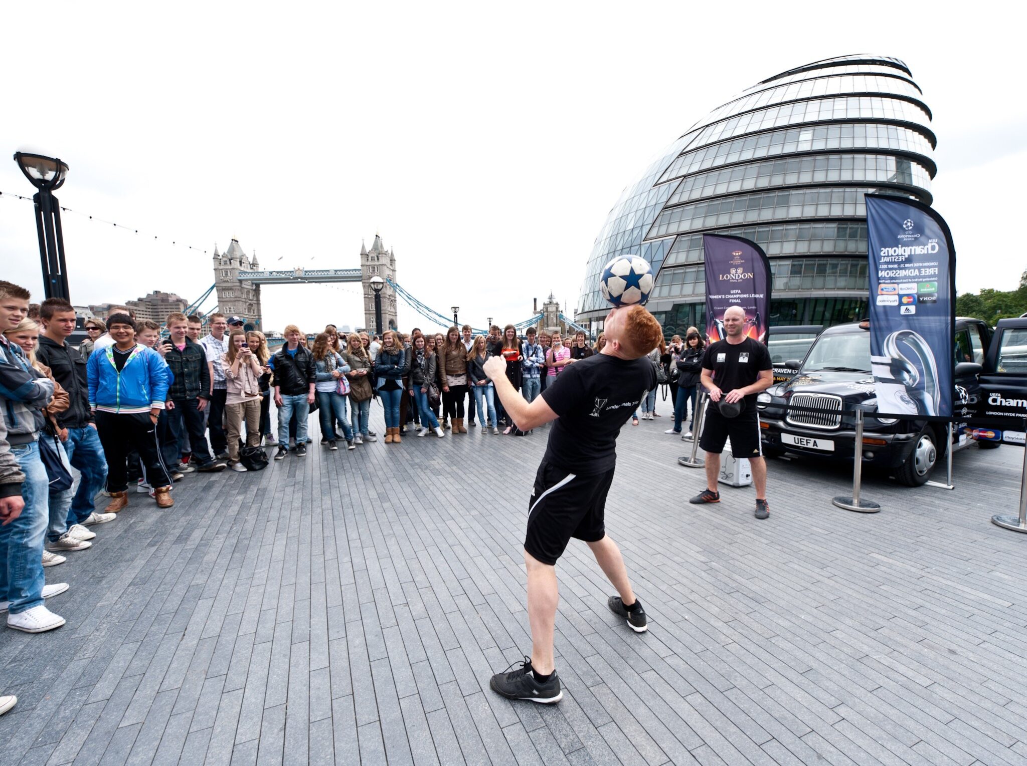 Debra Maple UEFA Champions League Trophy Tour | Debra Maplesden
